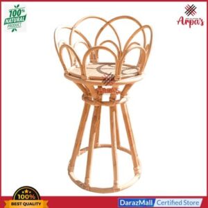 rattan plant stand