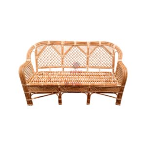 Rattan Three Seater Sofa